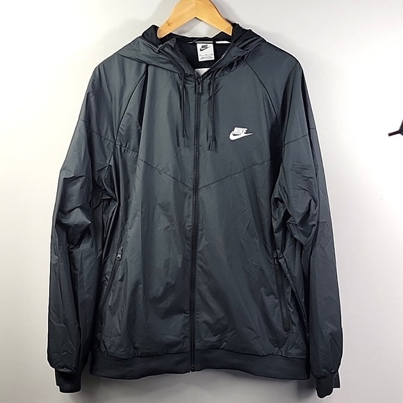 *SOLD* Nike Windrunner Jacket Black Mens XL AT5270 010 - Picture 3 of 7
